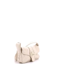 Pre-Owned Gucci Small Monochrome Aphrodite Shoulder Bag Leather