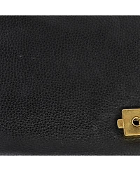 Pre-Owned Gucci Small Gg Marmont Top Handle Bag Leather