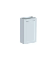 Boyel Living W21" Wall Cabinet with Full Overlay Hdf Door for Custom Kitchen or Bathroom