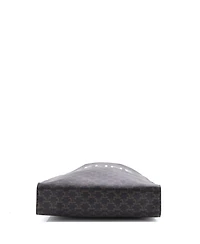 Pre-Owned Celine Vertical Cabas Tote Triomphe Coated Canvas