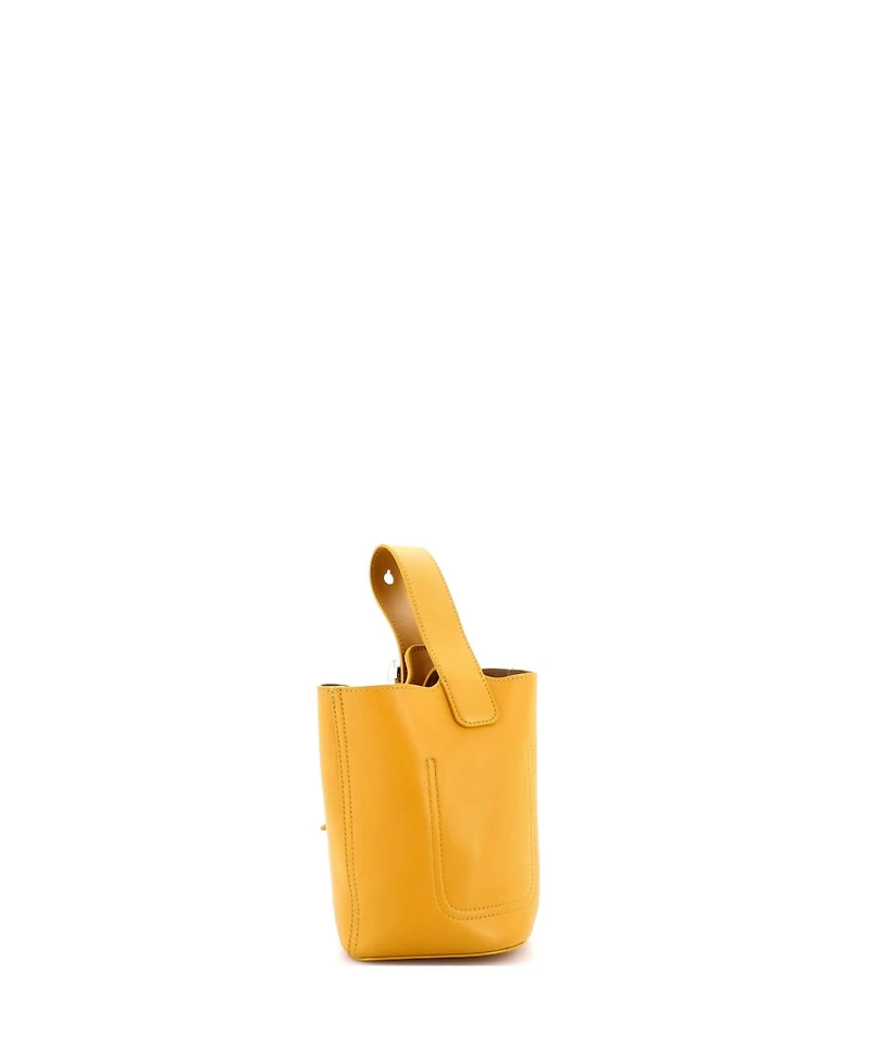 Pre-Owned Loewe Pebble Bucket Bag Leather