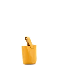 Pre-Owned Loewe Pebble Bucket Bag Leather