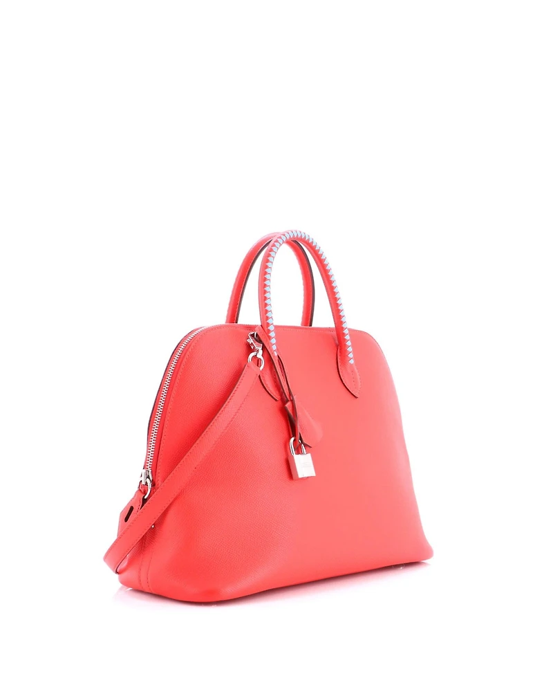Pre-Owned HERMES 30 Bolide 1923 Bag Tressage Epsom
