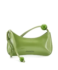 Pre-Owned Jacquemus Le Bisou Perle Shoulder Bag Leather