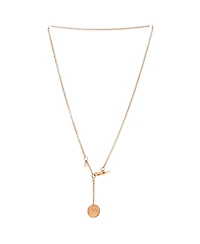 Pre-Owned HERMES Ex-Libris Pendant Necklace