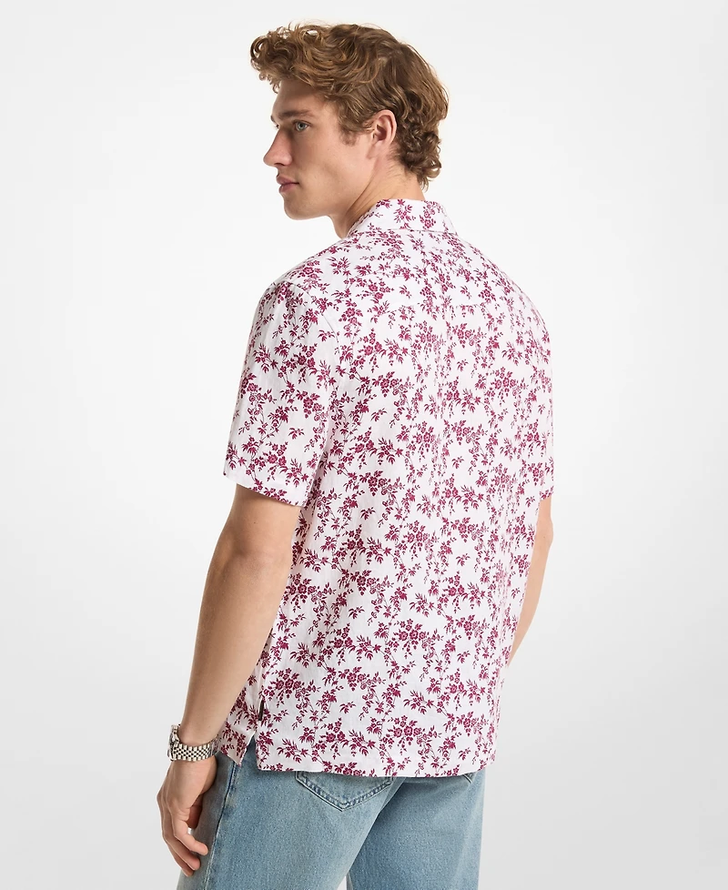 Michael Kors Men's Short-Sleeve Shirt, Regular and Big & Tall