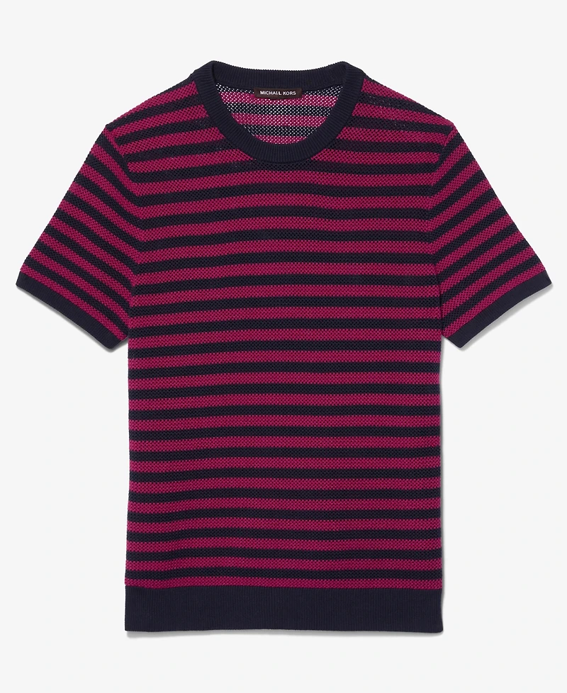 Michael Kors Men's Slim-Fit Crewneck Cotton T-Shirt