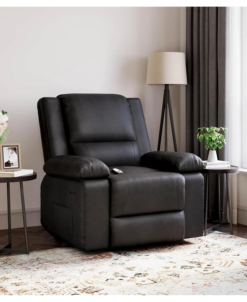 gaomon Power Lift Recliner Chair with Heat & Massage, Adjustable Back Legs, Electric
