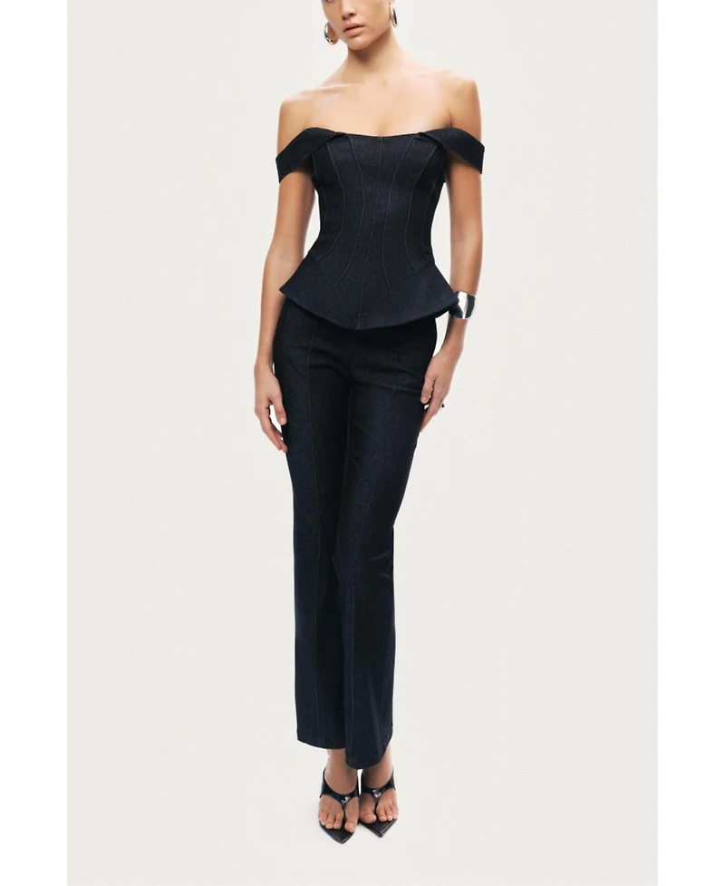 Nocturne Women's Off-Shoulder Sculpted Bustier