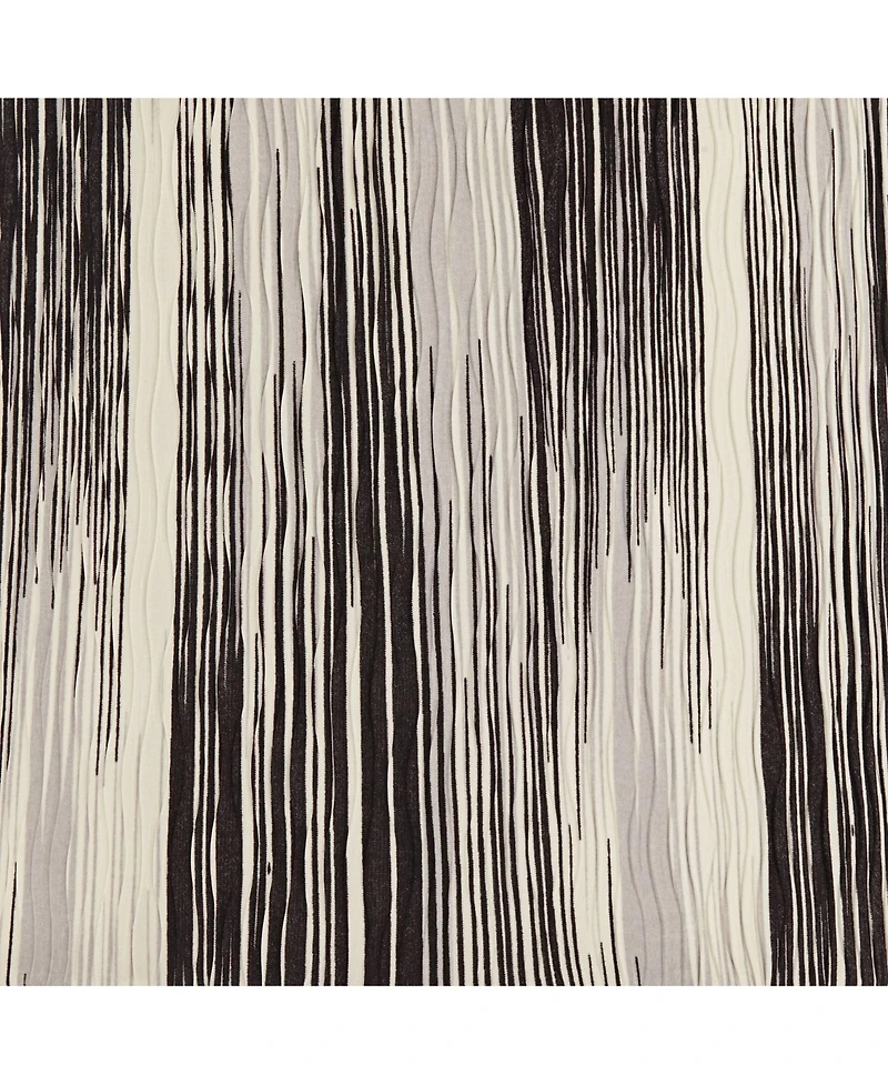 Springcrest Esbjerg 13" Top x 14" Bottom x 10" High x 10" Slant Print Lamp Shade Replacement Drum Monochrome Washer Harp Finial