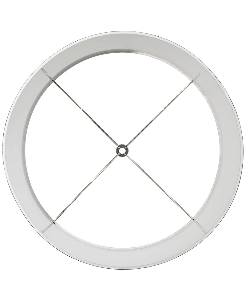 Springcrest Set of 2 Drum Lamp Shades Medium Spider with Replacement Harp and Finial Fitting