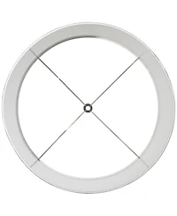 Springcrest Set of 2 Drum Lamp Shades Medium Spider with Replacement Harp and Finial Fitting