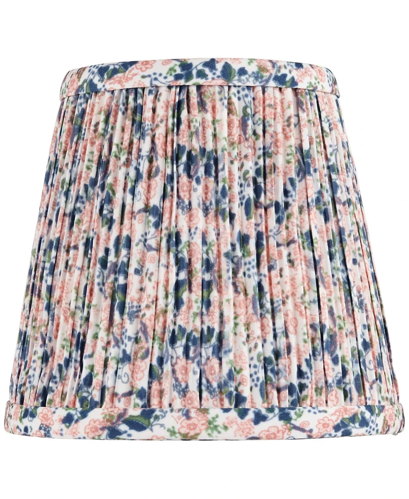 Springcrest 4 Slant Lamp Shade Replacement Set of 6 Shirred Pleated Clip On