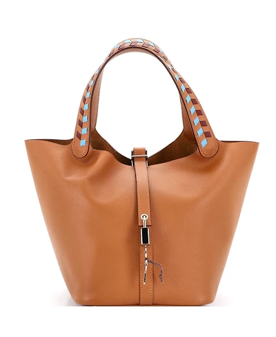 Pre-Owned HERMES Mm Picotin Lock Bag Tressage Epsom