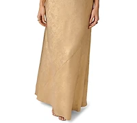 Adrianna Women's Cowl Neck Long Dress