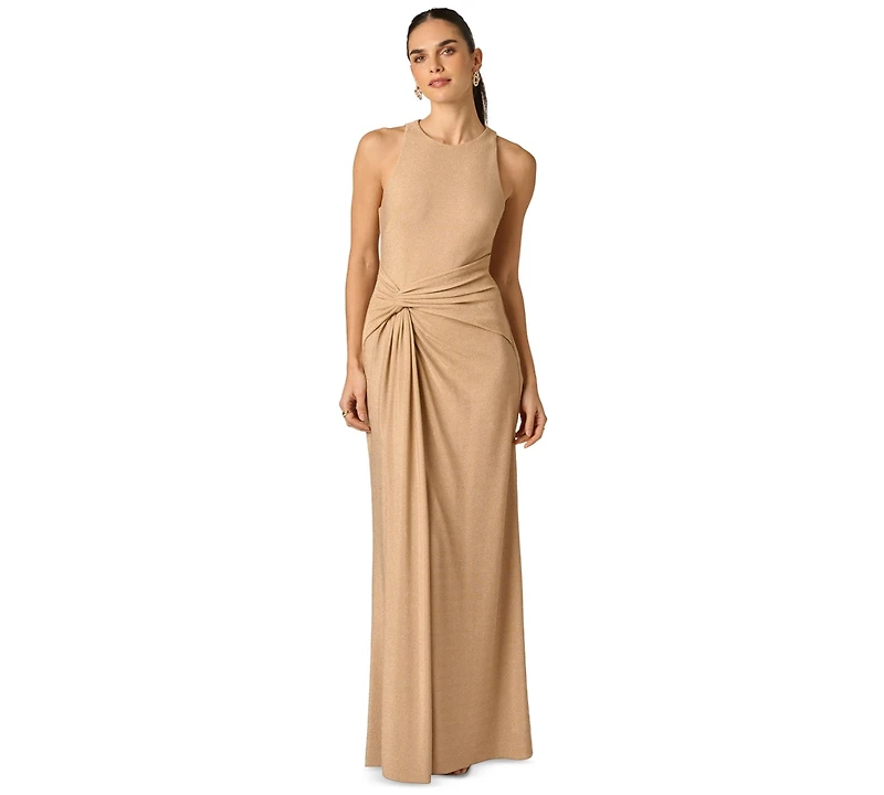 Adrianna Women's Crew Neck Long Dress