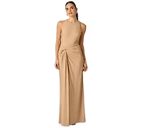 Adrianna Women's Crew Neck Long Dress
