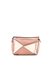 Pre-Owned Loewe Small Puzzle Bag Leather and Suede