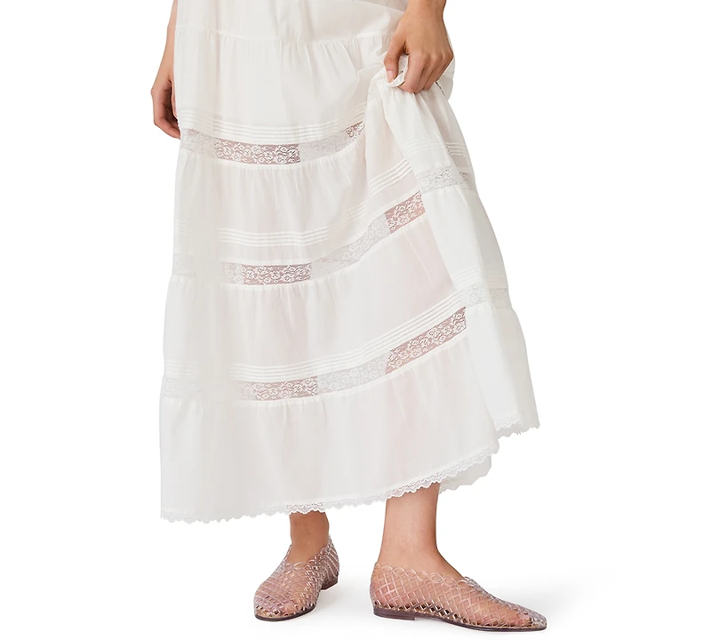 Steve Madden Women's Elisse Loose Fit Maxi Skirt