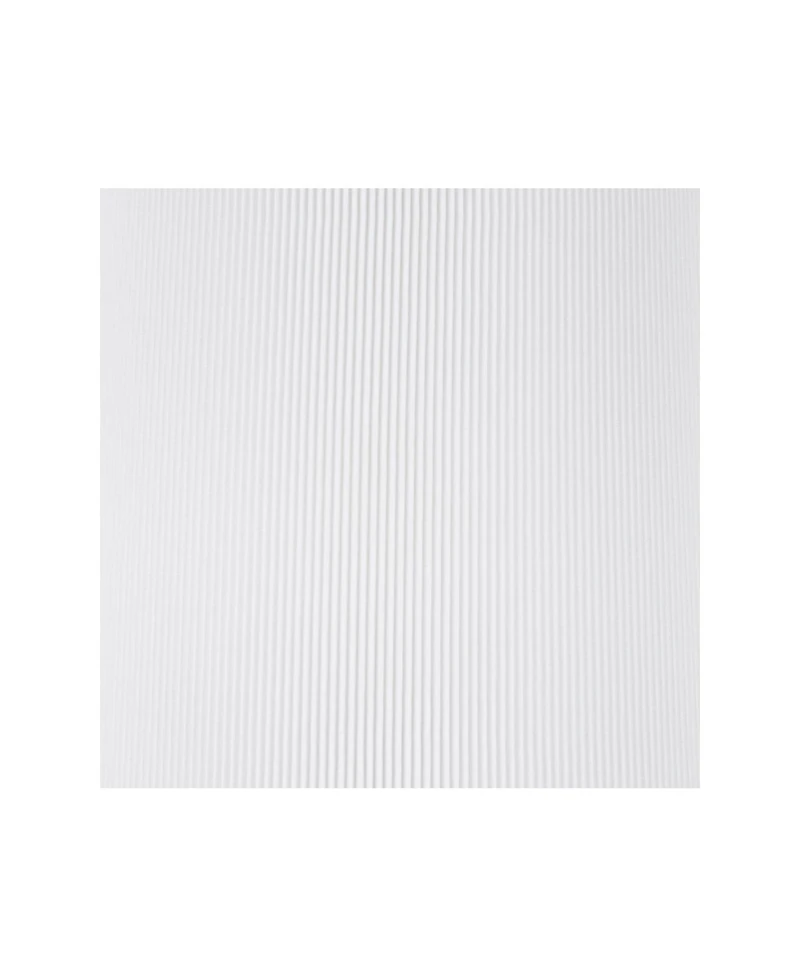 Springcrest Ribbed Linen Drum Shade