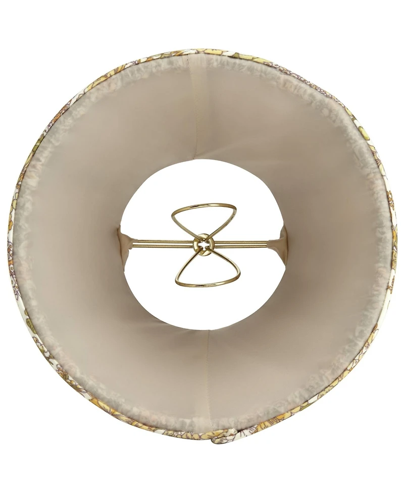 Springcrest Print Lamp Shade Replacement Set of 4 Pleated Clip On Candelabra