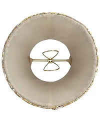 Springcrest Print Lamp Shade Replacement Set of 4 Pleated Clip On Candelabra