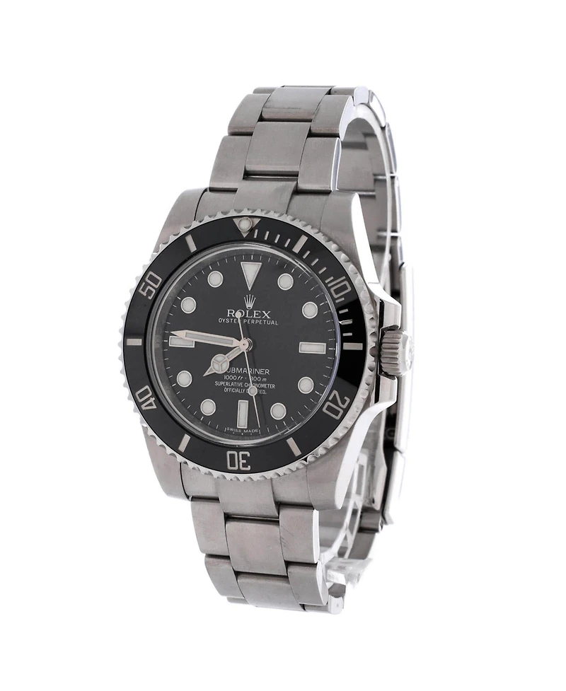 Pre-Owned Rolex Oyster Perpetual Submariner Automatic Watch in Stainless Steel and Cerachrom 40mm