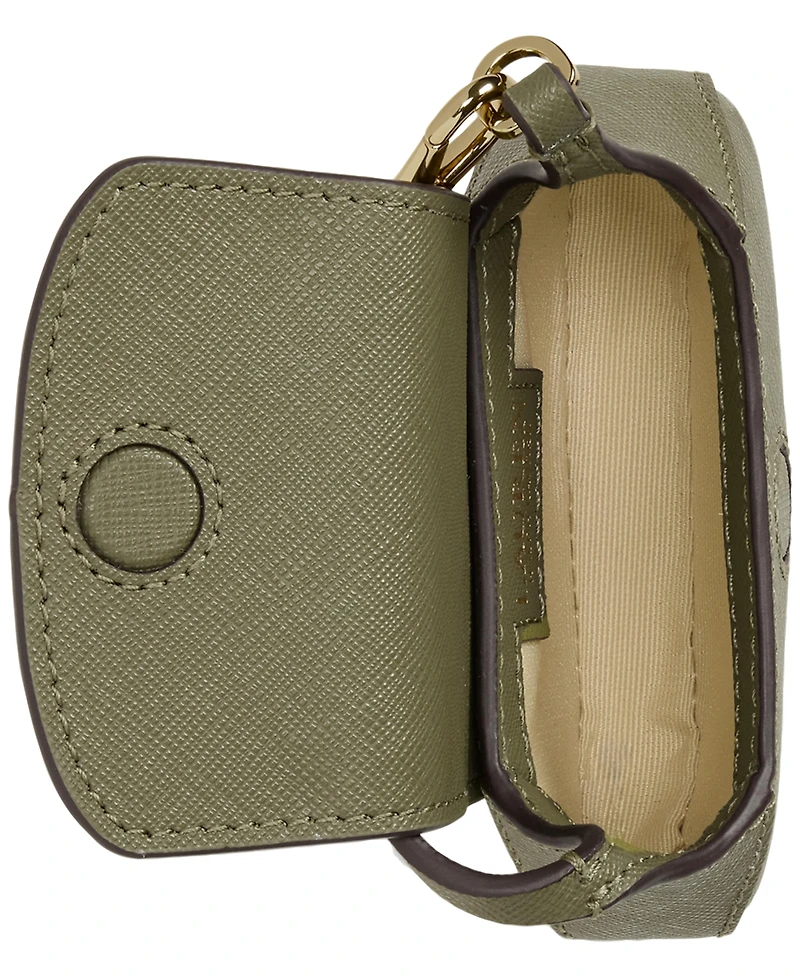 Lauren Ralph Lauren Crosshatch Leather Schylar Charm