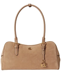 Lauren Ralph Lauren Medium Marcy Zip-Top Satchel Handbag