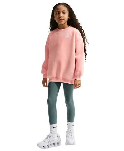 Nike Big Girls 7-16 Sportswear Club Fleece Oversized-Fit Sweatshirt