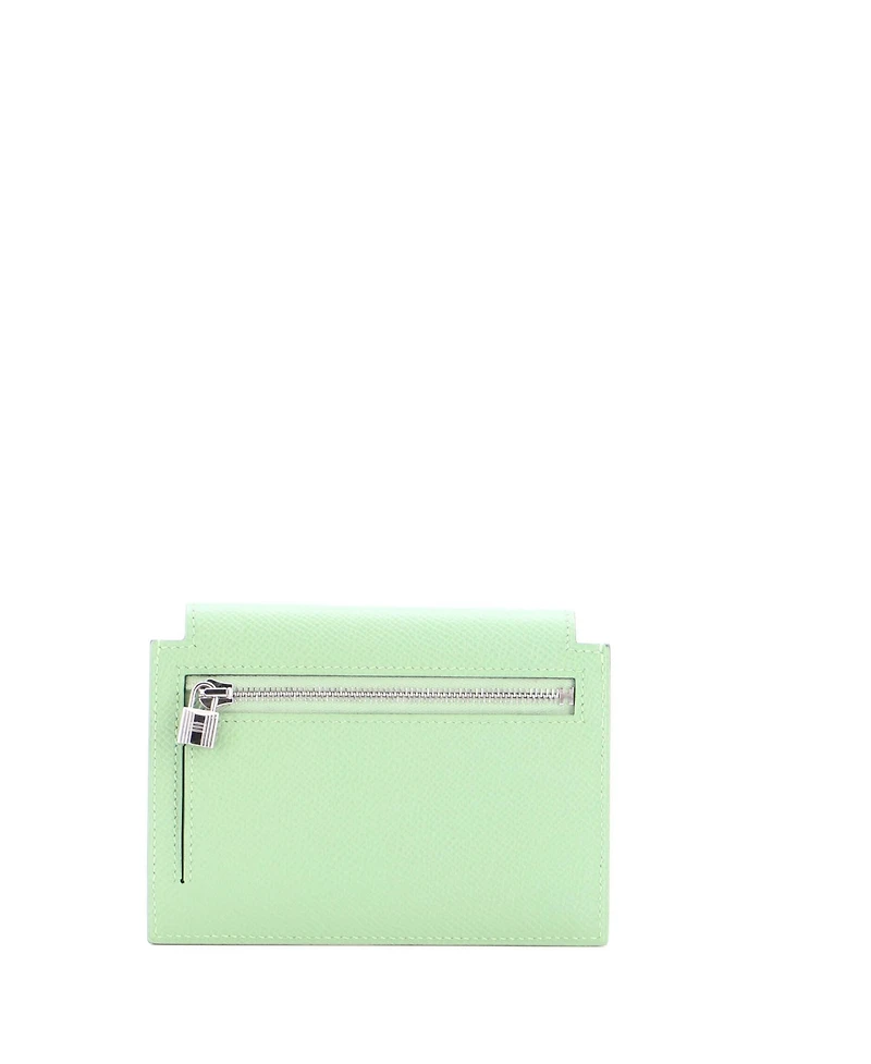 Pre-Owned Hermes Kelly Pocket Compact Wallet Epsom