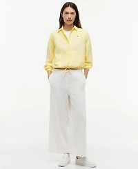 Tommy Hilfiger Women's Collared Long-Sleeve Shirt
