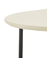 Madison Park Beaumont 2 Tier Oval Coffee Table