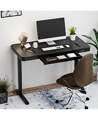 FlexiSpot EW2 48"x24" Electric Height-Adjustable Desk with Spacious Drawer - Quick Install