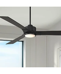 Casa Vieja 56" Kali Led Damp Ceiling Fan with Remote