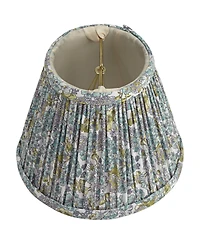 Springcrest 3 1/2" Top x " Bottom x 5" High x 5" Slant Print Lamp Shade Replacement Set of Pleated Clip On Candelabra