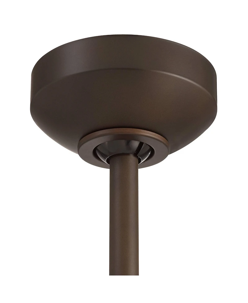 Casa Vieja 60" Lume Oak Damp Ceiling Fan with Remote