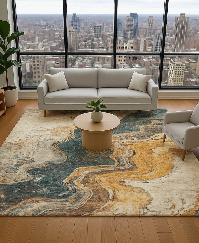 Addison Mayfield AMF1907 3' x 5' Area Rug
