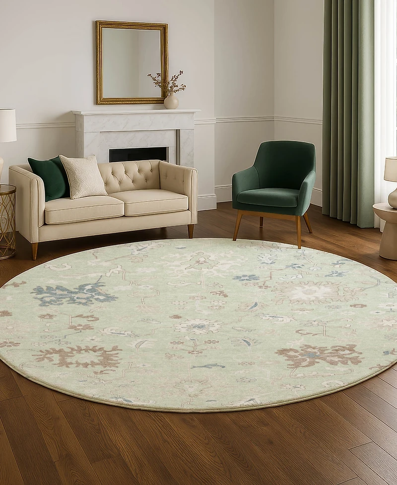 Addison Mayfield AMF1854 8' x 8' Round Area Rug