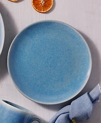 Noritake Colorwave Kiln Azure Coupe Salad Plates, Set of 4