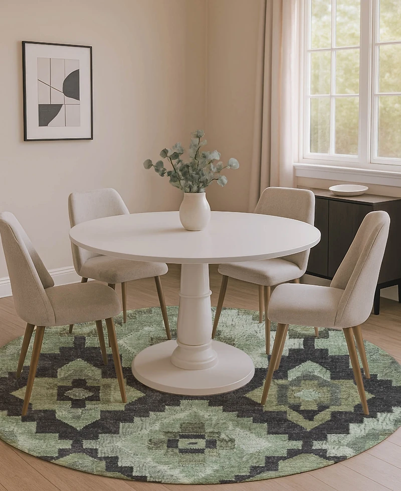 Addison Mayfield AMF1894 8' x 8' Round Area Rug