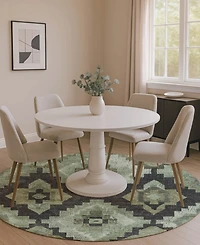 Addison Mayfield AMF1894 8' x 8' Round Area Rug