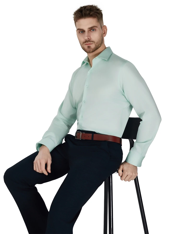 Bar Iii Men's Diamond Dobby Slim Fit Dress Shirt, Macy's Exclusive