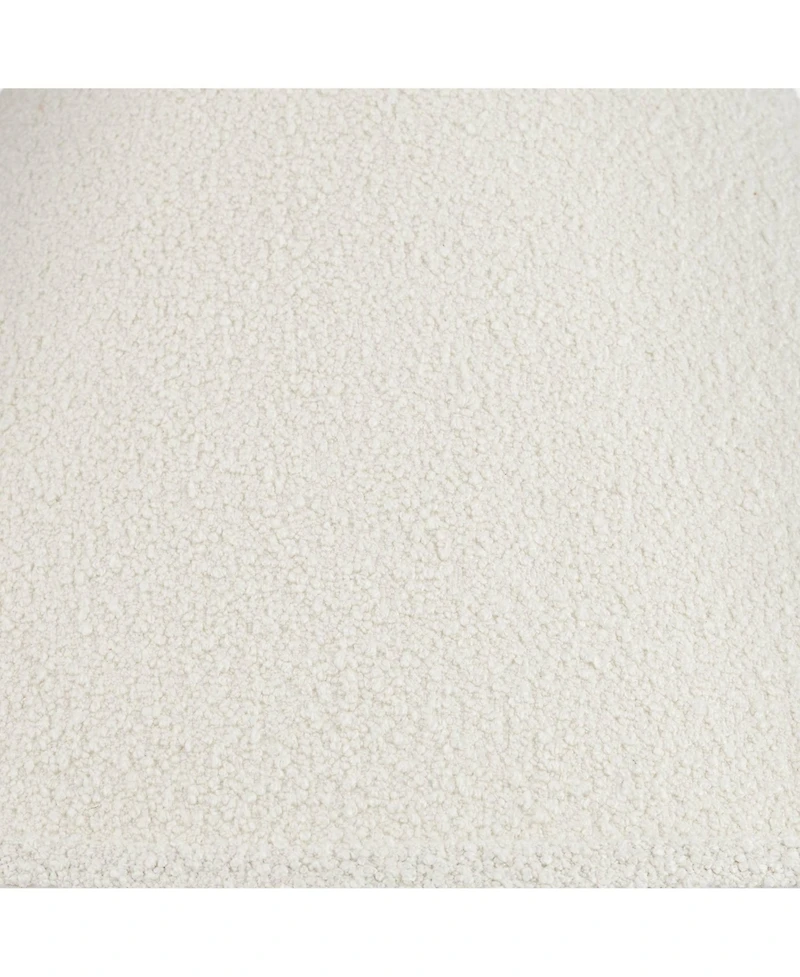 Springcrest 6" Top x 19" Bottom x 10" High x 10" Slant Lamp Shade Replacement Tapered Boucle Woven Fabric Spider Harp Finial