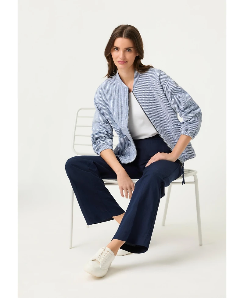 Olsen Women's Seersucker Jacket