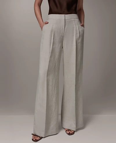 Donna Karan New York Women's High-Rise Pants