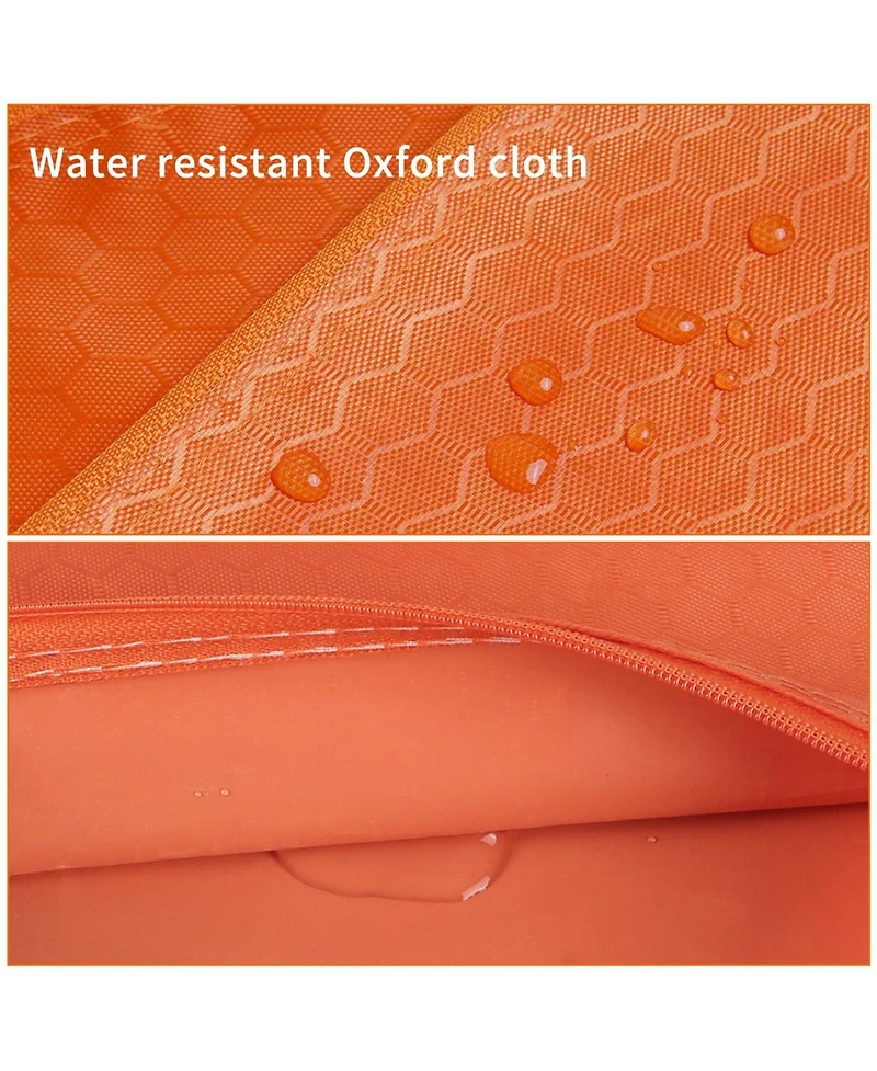 Gnuadz 24pcs Pencil Pouch Bulk Zipper Pouches Case Waterproof Bags Office Travel Stationery