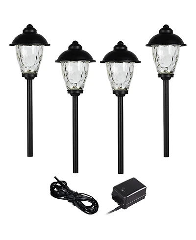 John Timberland Concord 18" High Country 6-Piece Complete Outdoor Landscape Lighting Set Porch House Led Bulb