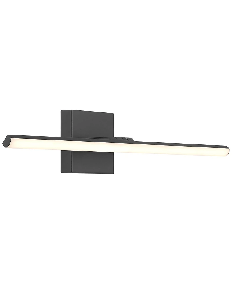 Possini Euro Design Lula 24" High Modern Bathroom Vanity Wall Lamp Light Fixture Mount Over The Sink Mirror Led Hardwired