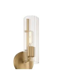 Possini Euro Design Possini Euro Taurus 13 1/2" High Brushed Champagne Wall Sconce